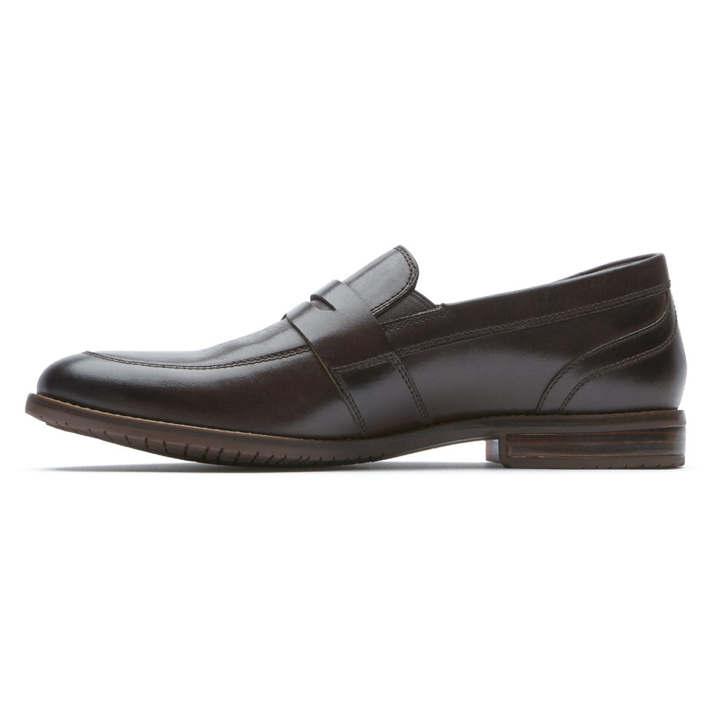 Rockport Loafers Herre Brune - Style Purpose 3 Double Gore Penny - UIWZ73405